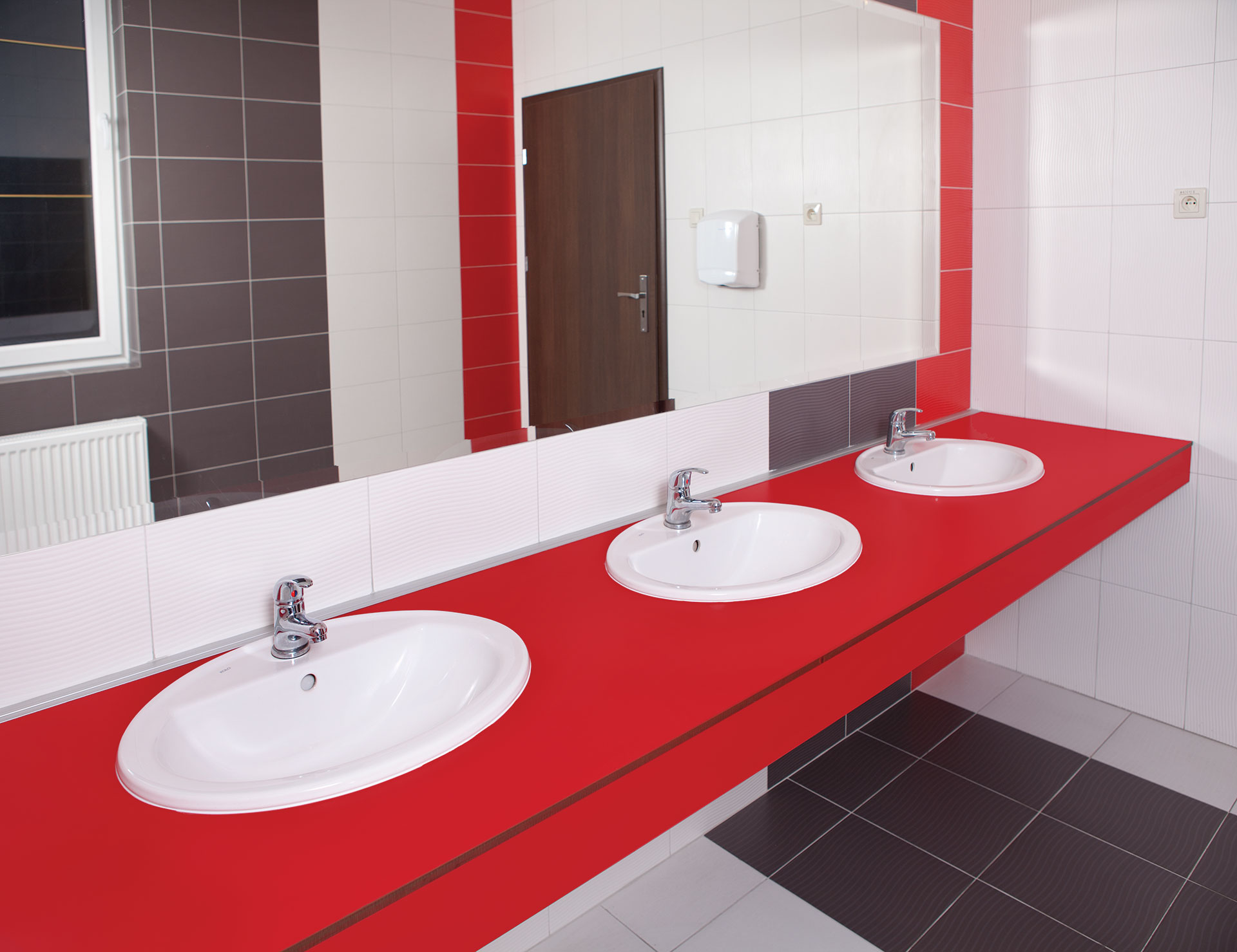 Blat umywalkowy z HPL